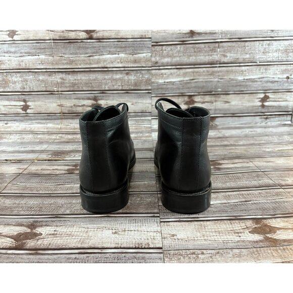 Thursday Everyday Cadet Leather Cap Toe Boot size 9 color Black like a new - Picture 3 of 9